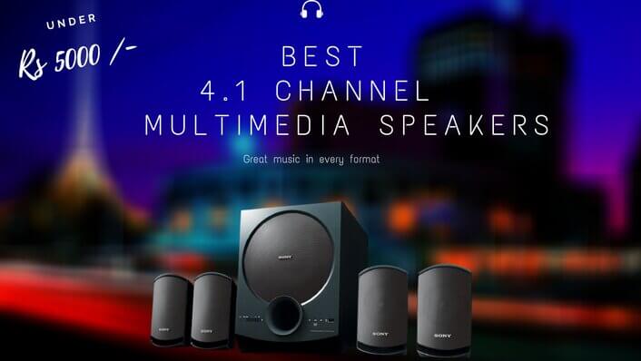 Top 5 Best 4.1 Channel Speakers In India under 5000